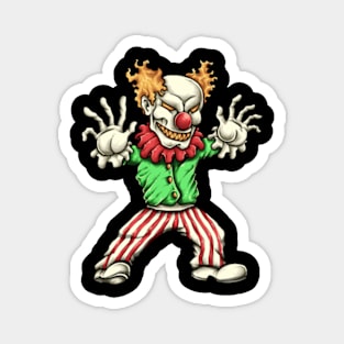 Scary clown Magnet