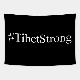 Free Tibet Hashtag Tibet Strong Tapestry