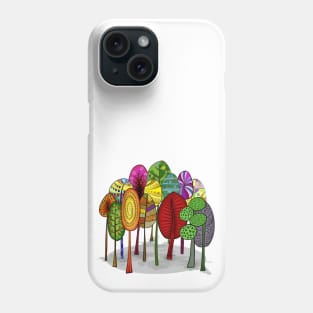 Rainbow forest Phone Case