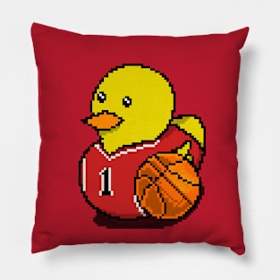 Bulls Basketball Rubber Duck Pillow