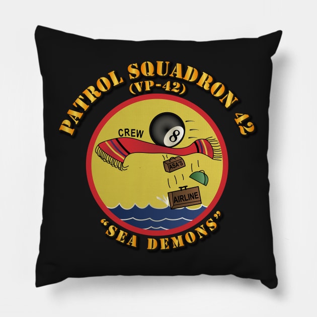 USN - Patrol Squadron 42 Pillow by twix123844