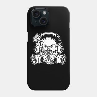 Gasmask DJ Soundsystem Rave Phone Case