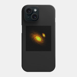 Whirlpool galaxy Abstract Art Phone Case