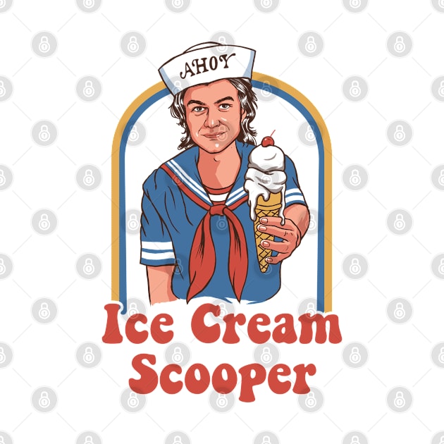 Ice Cream Scooper by Vincent Trinidad Art