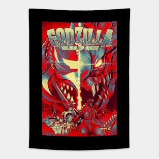 Godzilla ROE 2 Retro Tapestry