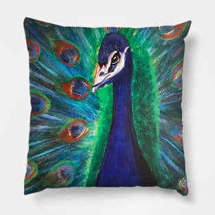 The peacock Pillow