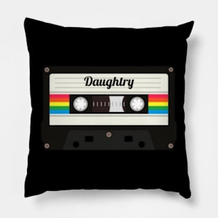 Daughtry / Cassette Tape Style Pillow