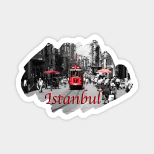 Istiklal Street in Istanbul Magnet