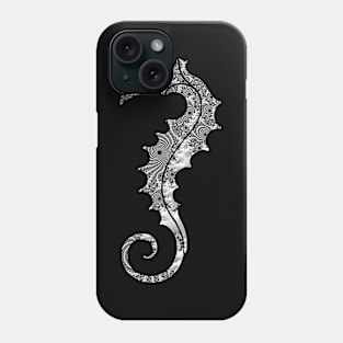 Fractal Hunter Seahorse Phone Case