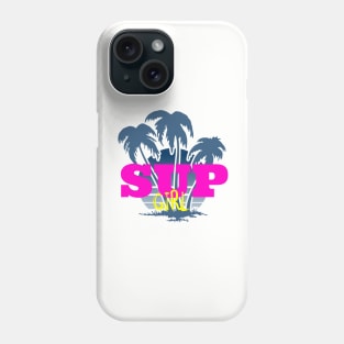 SUP Girl Stand Up Paddle Boarding Phone Case