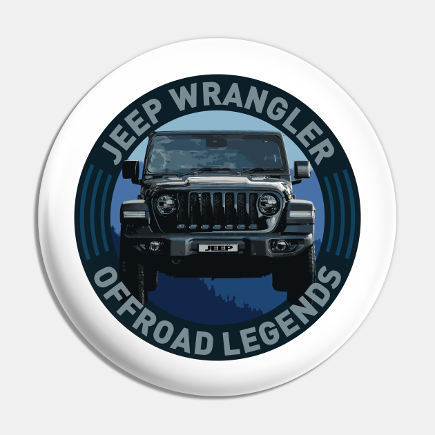 4x4 Offroad Legends Jeep Wrangler Rubicon Jeep Wrangler Pin