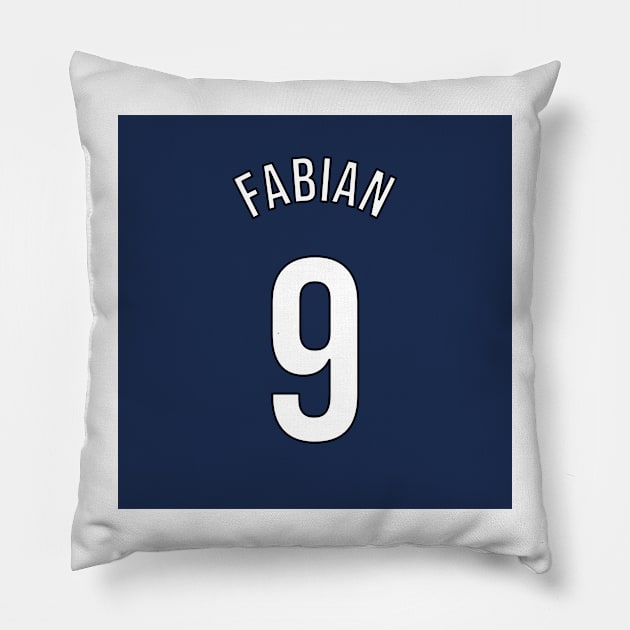 Fabian 9 Home Kit - 22/23 Season Pillow by GotchaFace