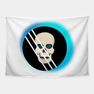 Skull logo Tapestry