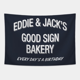 Eddie and Jack's Good Sign Bakery Tapestry