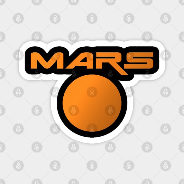 Mars Magnet by ilrokery