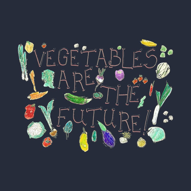 Veg Are The Future by minniemorrisart