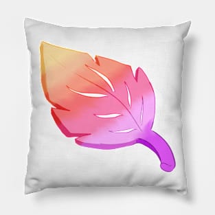 Colorful Leaf Pillow