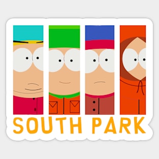 southpark<3 Sticker for Sale by anoushkabh