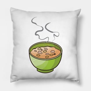 Hot Bowl of Soup Pillow