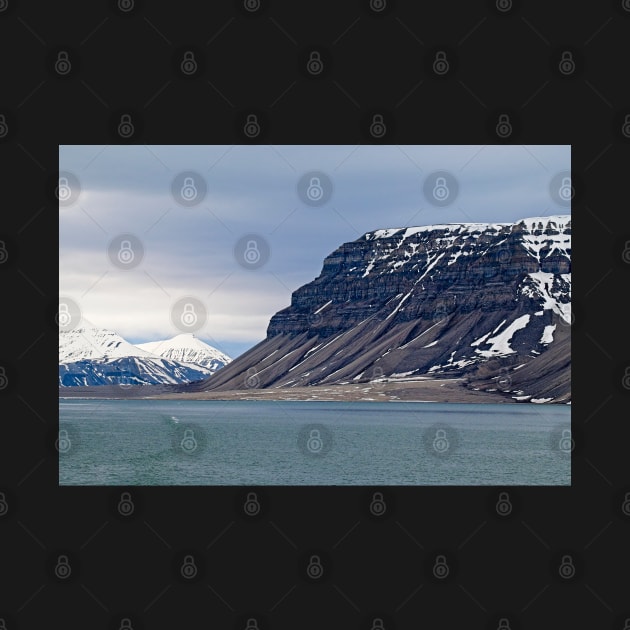 Templet Mountain Arctic Svalbard by MartynUK