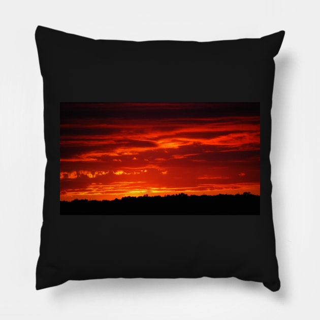 The Afterglow... Pillow by LaurieMinor