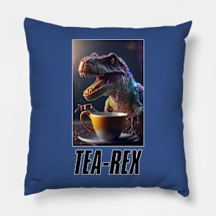 Tea-Rex #2 Pillow