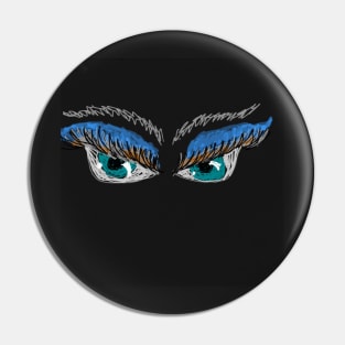 Night Eyes Pin