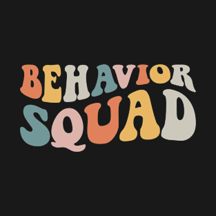 Groovy Behavior Squad ABA Therapist RBT Therapy Diagnosing T-Shirt