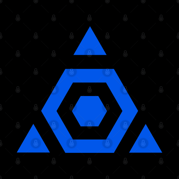 Blue Triangle Logo by StickSicky