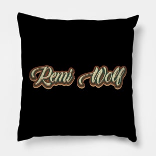 vintage tex Remi Wolf Pillow