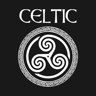 Celtic Heritage Ancient Celtic Triskelion Symbol T-Shirt