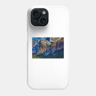 Snowy Bridalveil Falls Phone Case