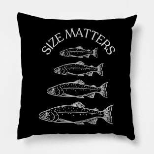 Size Matters- Trout Pillow