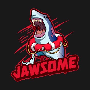 Creepy Jawsome Zombie Shark T-Shirt