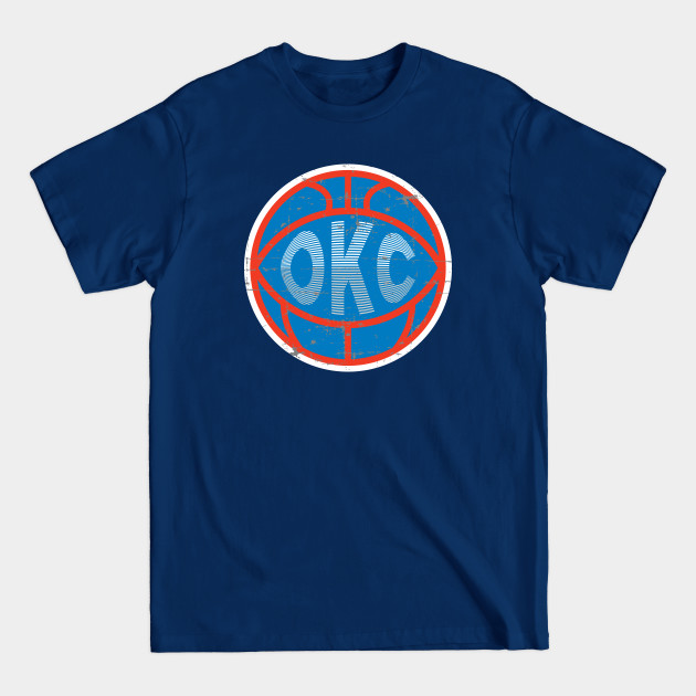 Disover Oklahoma City Basketball 2 - Oklahoma City Thunder - T-Shirt