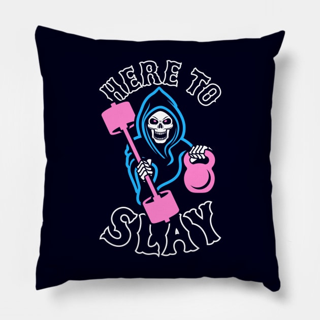 Here To Slay Pillow by brogressproject