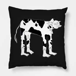 The Hidden Cow Pillow