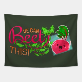 We Can Beet This! - Punny Garden Tapestry