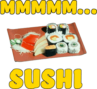 Mmmm... Sushi Magnet