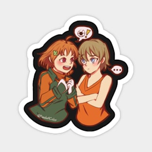 Chika x You Inazuma Eleven x Love Live Magnet