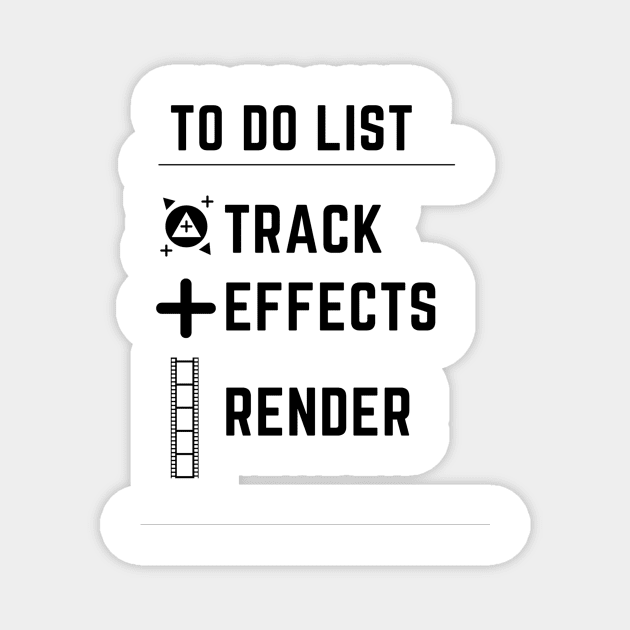 To do list for visual effects artists Magnet by trainedspade