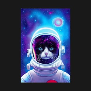 Cosmic Astronaut Cat T-Shirt