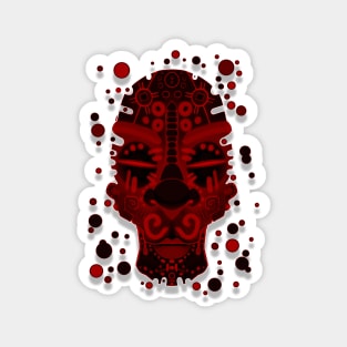 African Tribal Mask_Mystics -6 Magnet