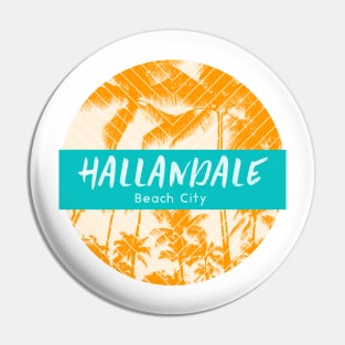 Hallandale Beach City Pin