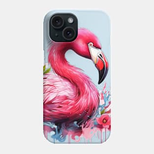 Flamingo Art Phone Case