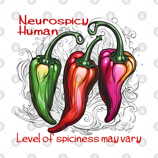 Neurospicy Human by BlackSheepArts