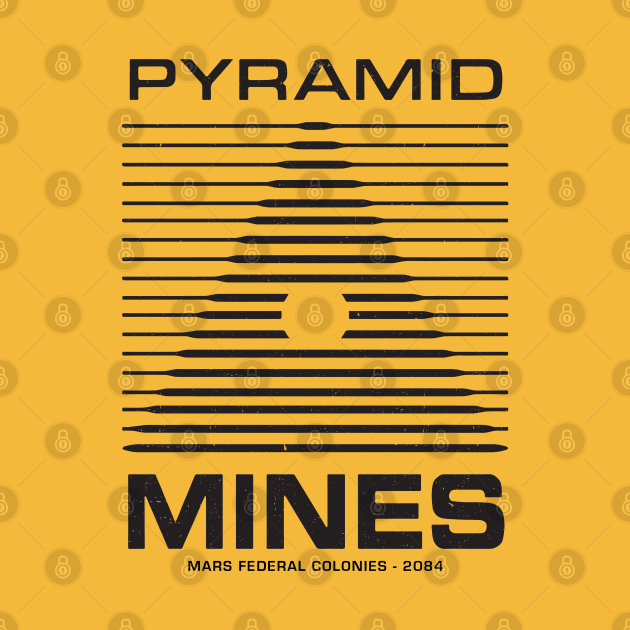 Pyramid Mines - Mars Federal Colonies 2084 by BodinStreet