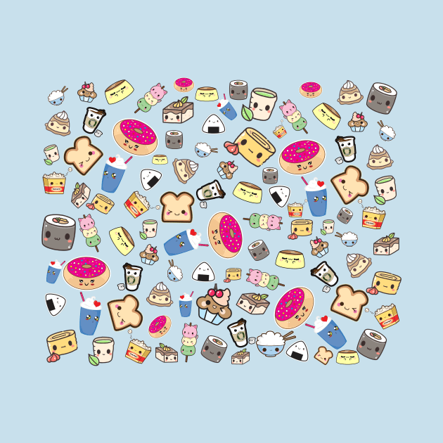 Kawaii Cute Food by Arnedillo