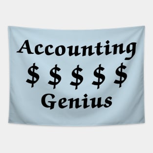 Accounting Genius Tapestry