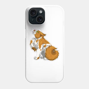 Ginger Bicolor Longhair Phone Case